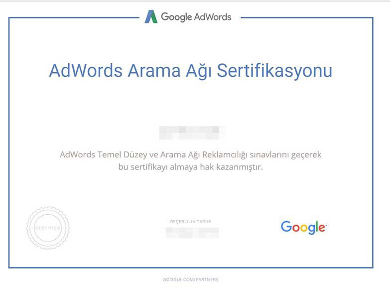 Google Adwords Sertifikası Nasıl Alınır?